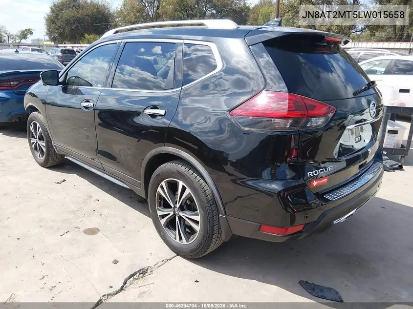2020 NISSAN ROGUE VIN JN8AT2MT5LW015658 — фото 3