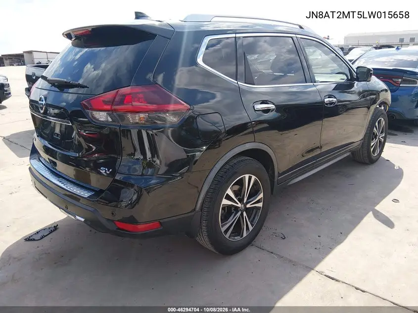 2020 NISSAN ROGUE VIN JN8AT2MT5LW015658 — фото 4
