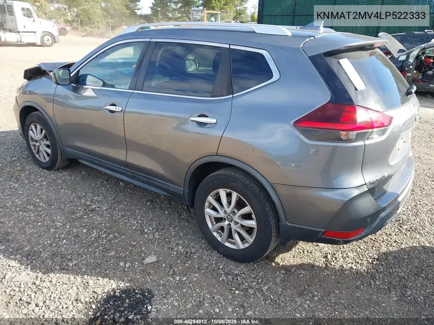 2020 NISSAN ROGUE VIN KNMAT2MV4LP522333 — фото 3