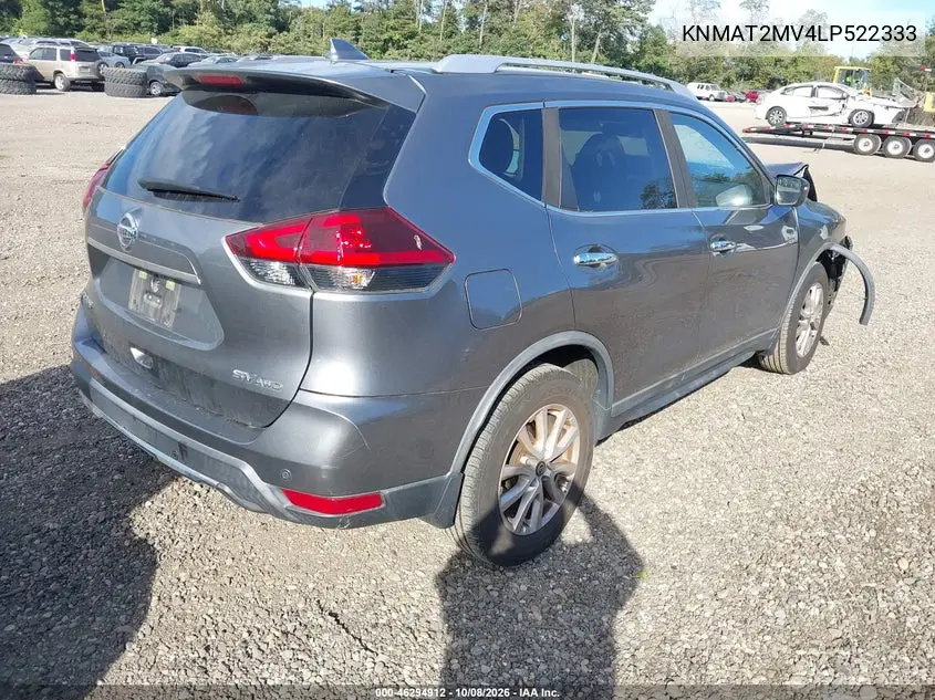 2020 NISSAN ROGUE VIN KNMAT2MV4LP522333 — фото 4