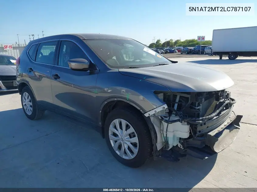 NISSAN ROGUE 2020, VIN 5N1AT2MT2LC787107