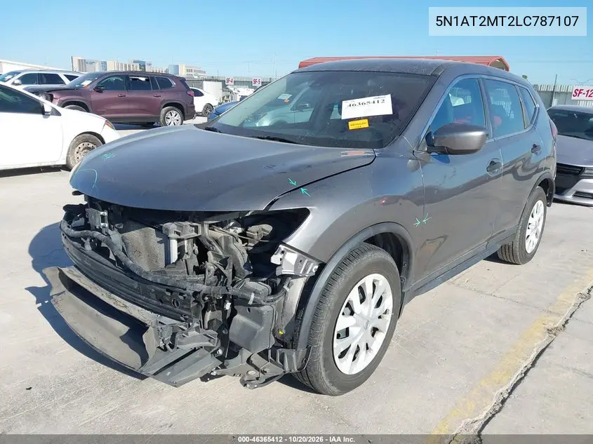 2020 NISSAN ROGUE VIN 5N1AT2MT2LC787107 — фото 2