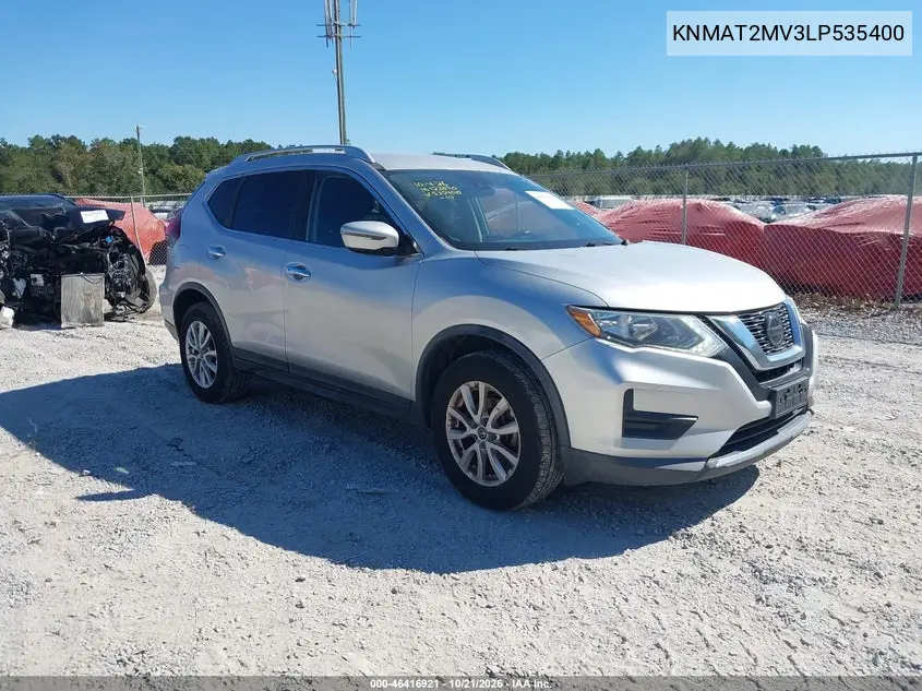 NISSAN ROGUE 2020, VIN KNMAT2MV3LP535400