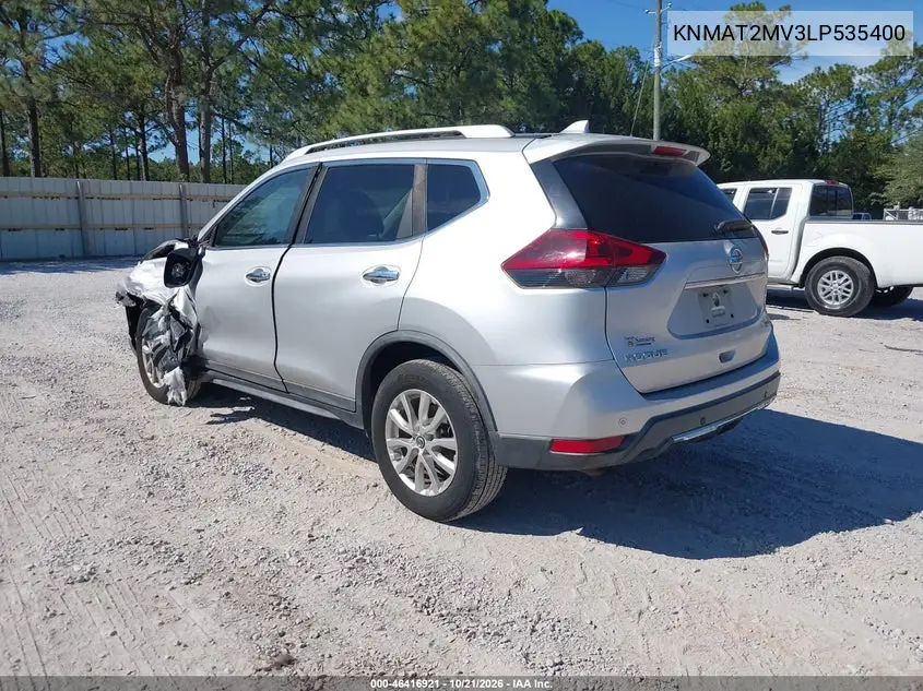 2020 NISSAN ROGUE VIN KNMAT2MV3LP535400 — фото 3