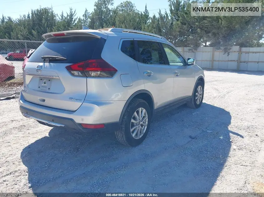 2020 NISSAN ROGUE VIN KNMAT2MV3LP535400 — фото 4