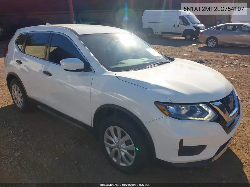 NISSAN ROGUE 2020, VIN 5N1AT2MT2LC754107
