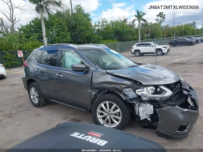 NISSAN ROGUE 2020, VIN JN8AT2MTXLW033606