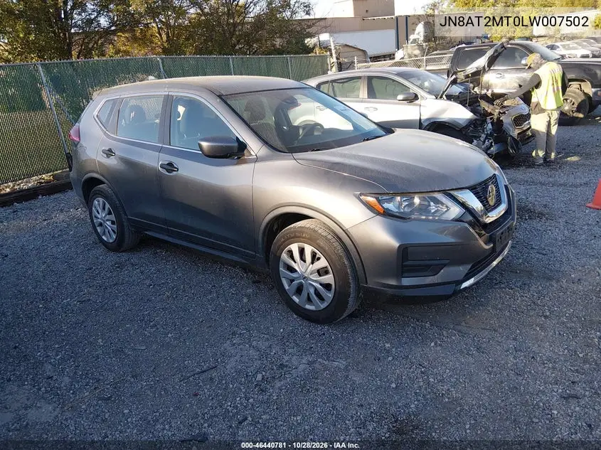 NISSAN ROGUE 2020, VIN JN8AT2MT0LW007502