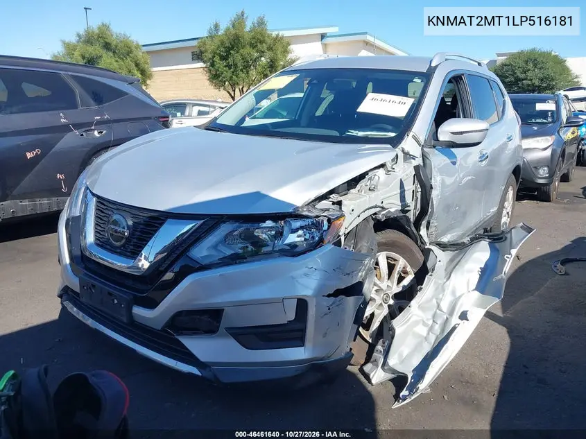 2020 NISSAN ROGUE VIN KNMAT2MT1LP516181 — фото 2