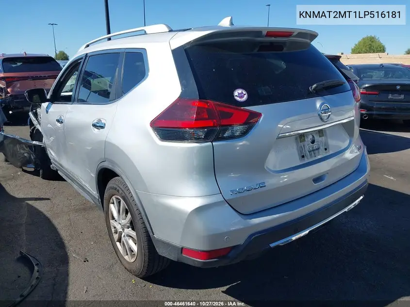 2020 NISSAN ROGUE VIN KNMAT2MT1LP516181 — фото 3
