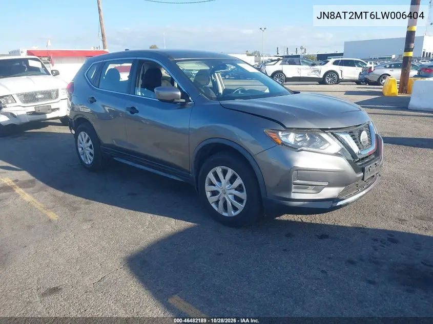NISSAN ROGUE 2020, VIN JN8AT2MT6LW006404