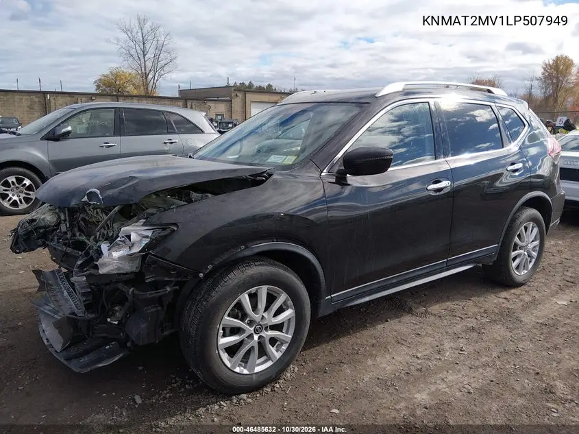 2020 NISSAN ROGUE VIN KNMAT2MV1LP507949 — фото 2