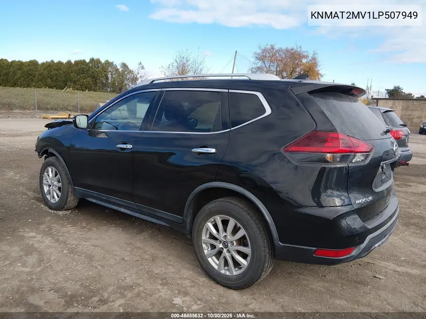 2020 NISSAN ROGUE VIN KNMAT2MV1LP507949 — фото 3