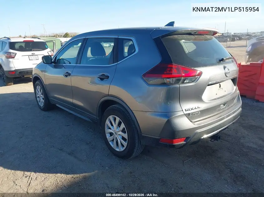 2020 NISSAN ROGUE VIN KNMAT2MV1LP515954 — фото 3
