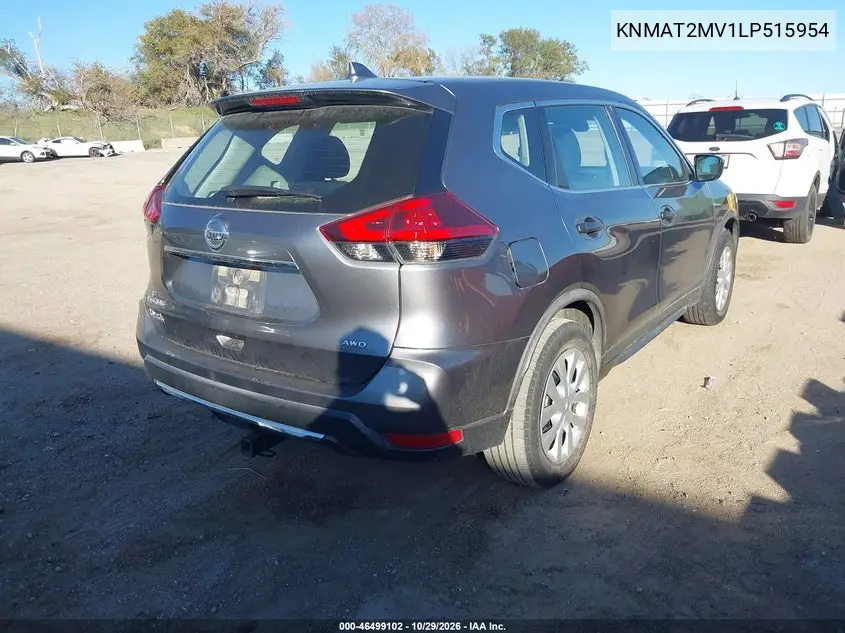 2020 NISSAN ROGUE VIN KNMAT2MV1LP515954 — фото 4
