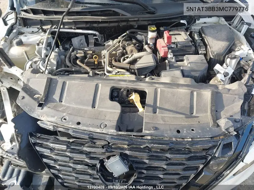 2021 NISSAN ROGUE VIN 5N1AT3BB3MC779776 — фото 10