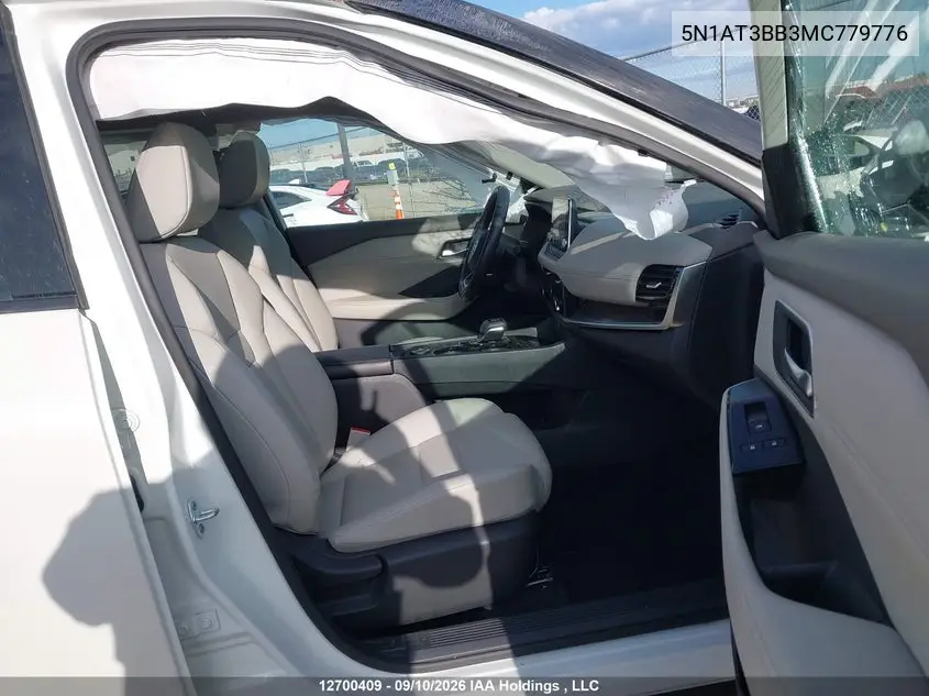 2021 NISSAN ROGUE VIN 5N1AT3BB3MC779776 — фото 5