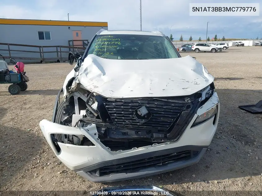 2021 NISSAN ROGUE VIN 5N1AT3BB3MC779776 — фото 6