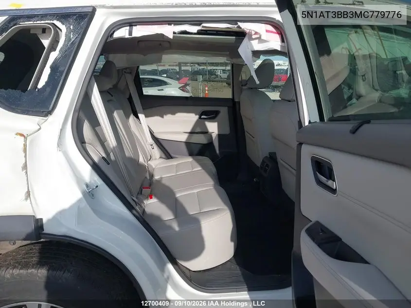 2021 NISSAN ROGUE VIN 5N1AT3BB3MC779776 — фото 8