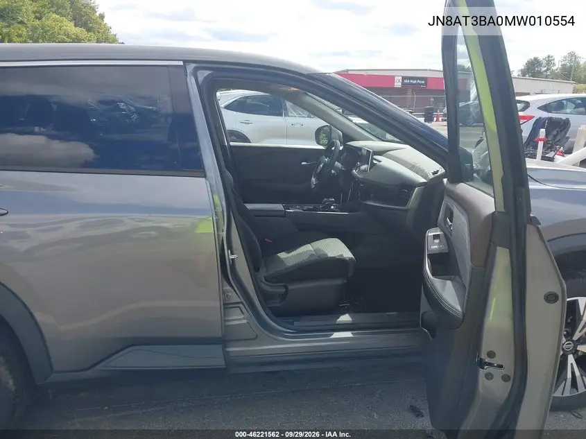 2021 NISSAN ROGUE VIN JN8AT3BA0MW010554 — фото 5