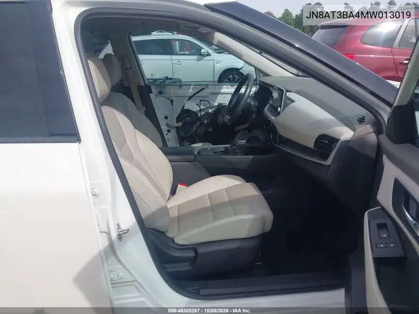 2021 NISSAN ROGUE VIN JN8AT3BA4MW013019 — фото 5