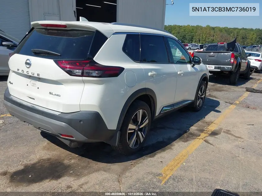 2021 NISSAN ROGUE VIN 5N1AT3CB3MC736019 — фото 4