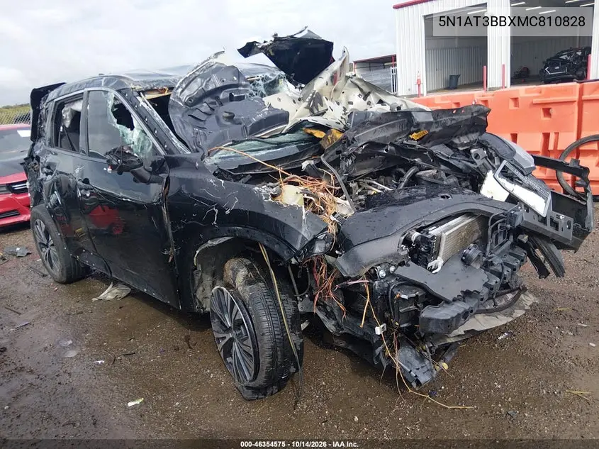 NISSAN ROGUE 2021, VIN 5N1AT3BBXMC810828
