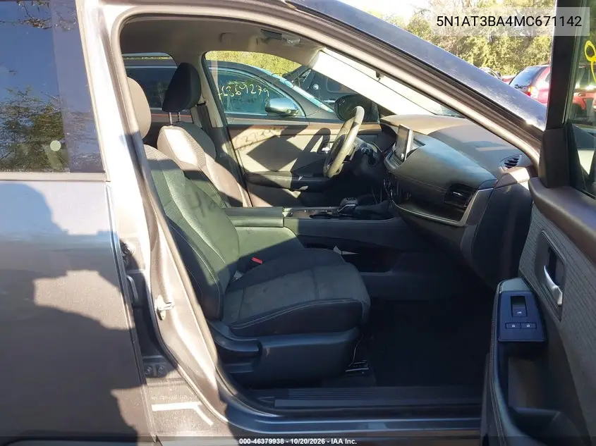 2021 NISSAN ROGUE VIN 5N1AT3BA4MC671142 — фото 5