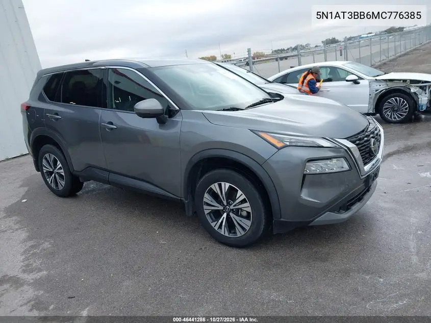 NISSAN ROGUE 2021, VIN 5N1AT3BB6MC776385