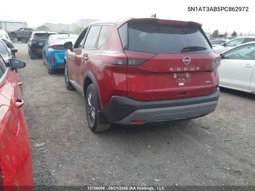 2023 NISSAN ROGUE VIN 5N1AT3AB5PC862972 — фото 3