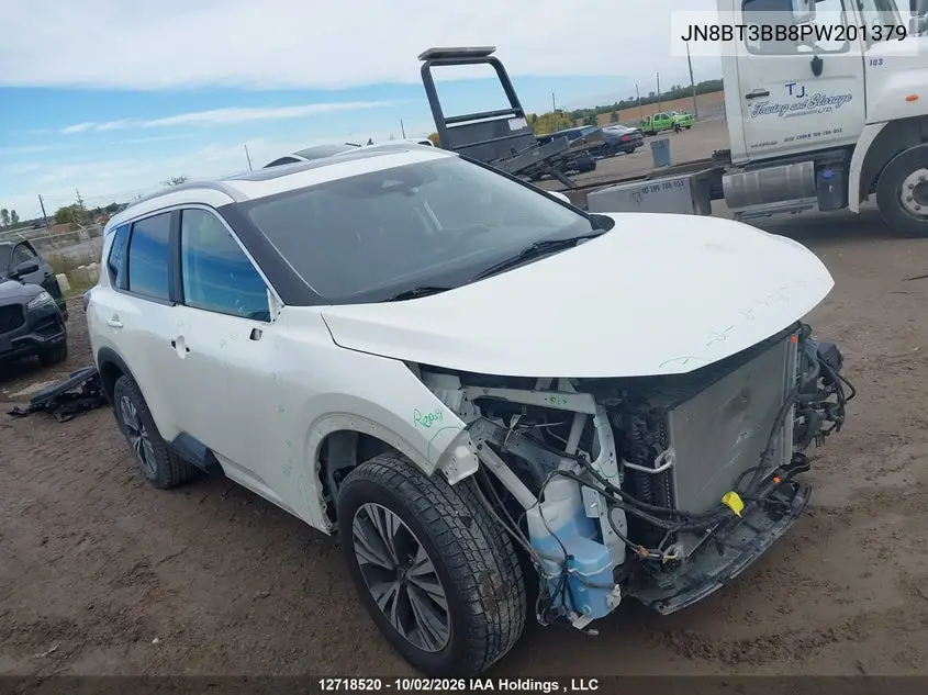 NISSAN ROGUE 2023, VIN JN8BT3BB8PW201379