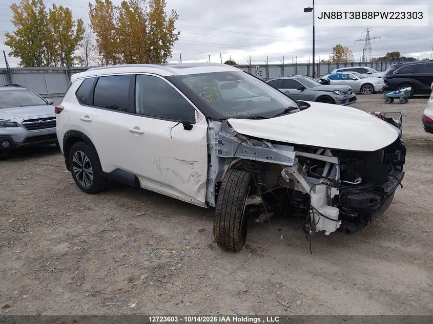 NISSAN ROGUE 2023, VIN JN8BT3BB8PW223303