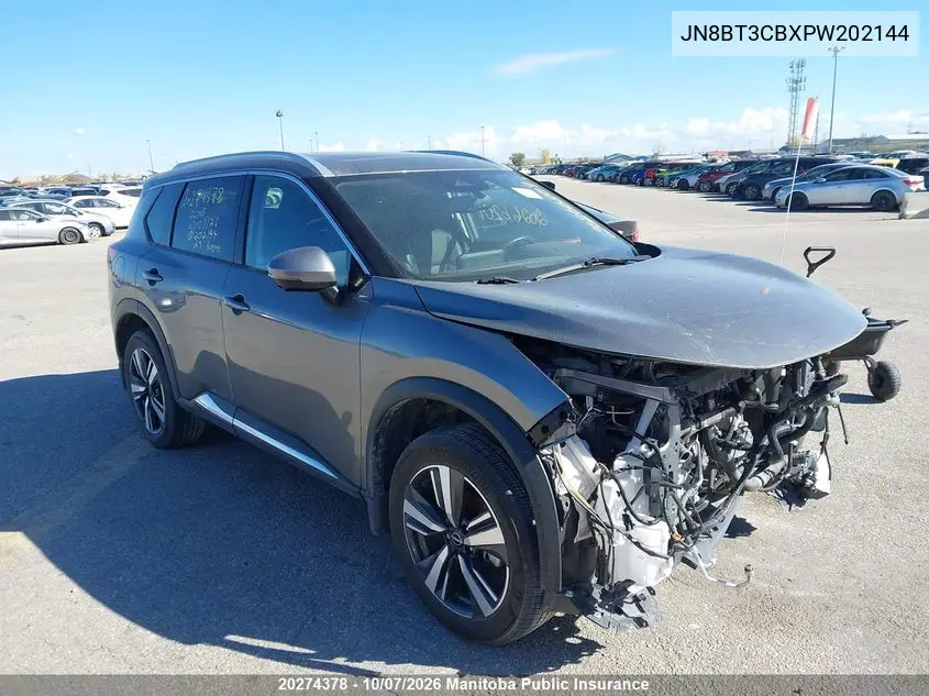 NISSAN ROGUE 2023, VIN JN8BT3CBXPW202144