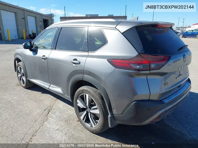 2023 NISSAN ROGUE VIN JN8BT3CBXPW202144 — фото 3