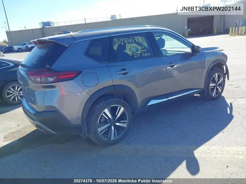2023 NISSAN ROGUE VIN JN8BT3CBXPW202144 — фото 4
