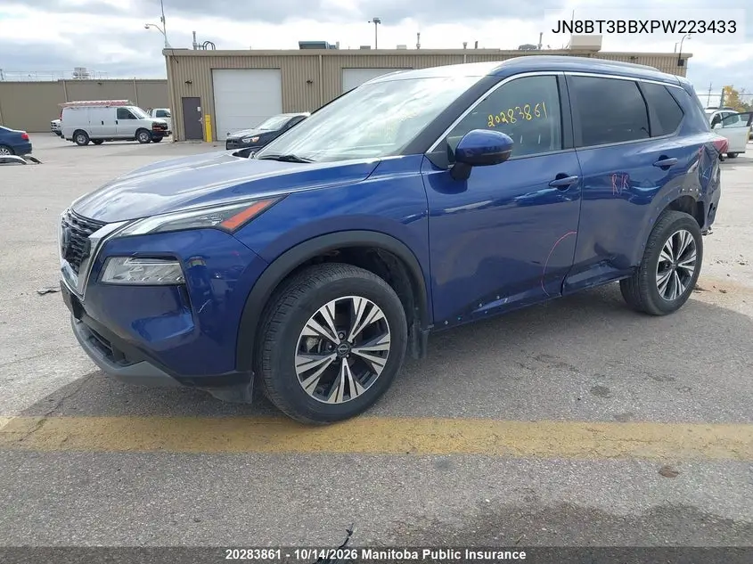 2023 NISSAN ROGUE VIN JN8BT3BBXPW223433 — фото 2