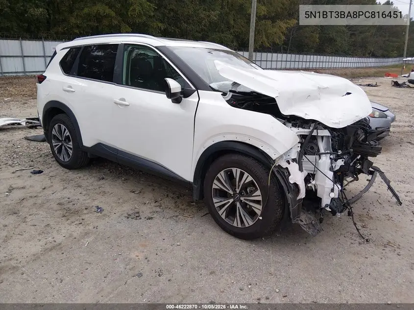 NISSAN ROGUE 2023, VIN 5N1BT3BA8PC816451
