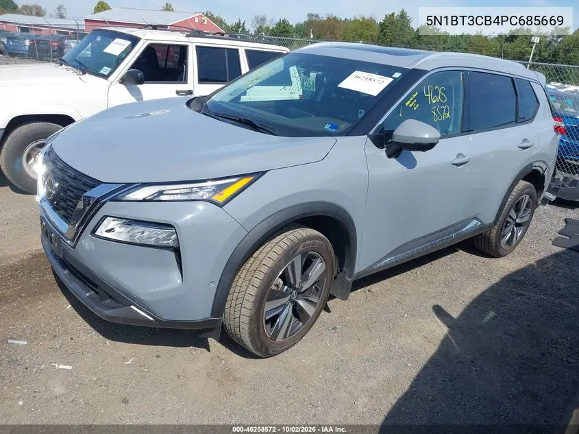 2023 NISSAN ROGUE VIN 5N1BT3CB4PC685669 — фото 2
