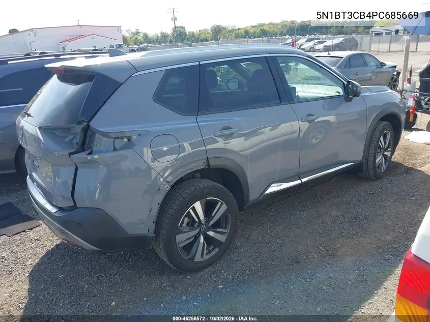2023 NISSAN ROGUE VIN 5N1BT3CB4PC685669 — фото 4