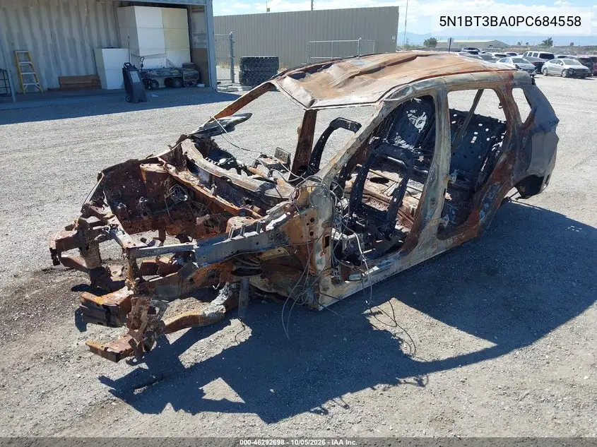 2023 NISSAN ROGUE VIN 5N1BT3BA0PC684558 — фото 2