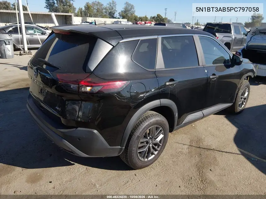 2023 NISSAN ROGUE VIN 5N1BT3AB5PC797058 — фото 4