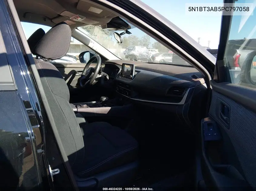 2023 NISSAN ROGUE VIN 5N1BT3AB5PC797058 — фото 5