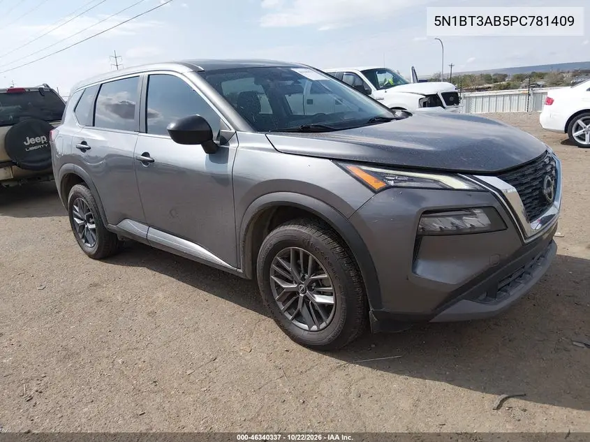 NISSAN ROGUE 2023, VIN 5N1BT3AB5PC781409