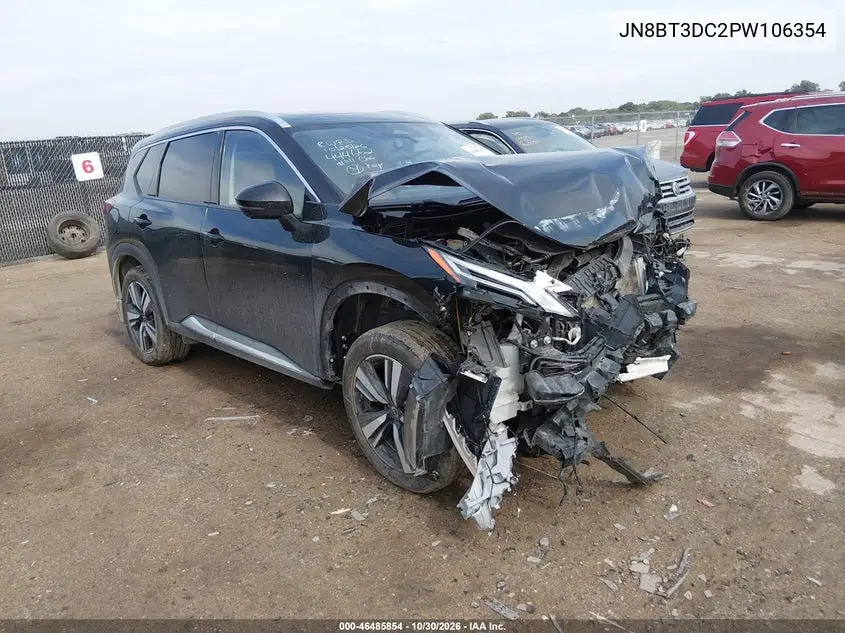 NISSAN ROGUE 2023, VIN JN8BT3DC2PW106354