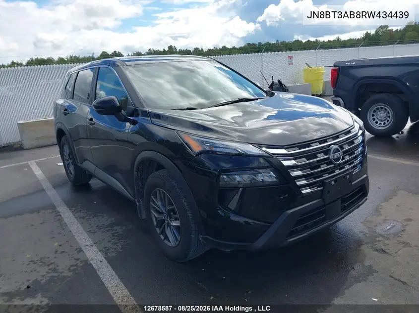 NISSAN ROGUE 2024, VIN JN8BT3AB8RW434439