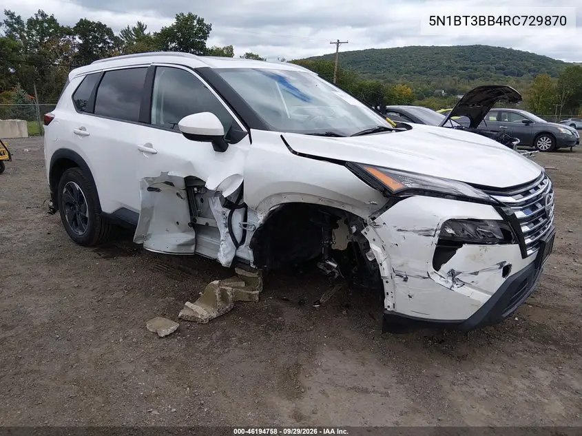 NISSAN ROGUE 2024, VIN 5N1BT3BB4RC729870