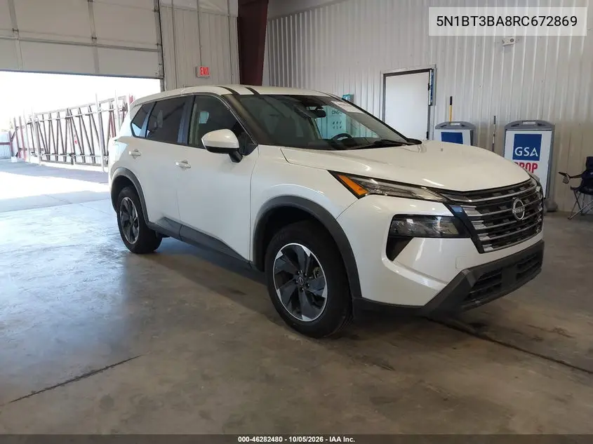NISSAN ROGUE 2024, VIN 5N1BT3BA8RC672869
