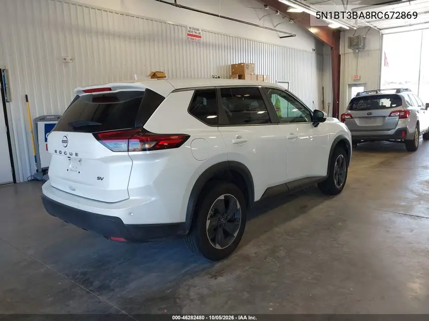 2024 NISSAN ROGUE VIN 5N1BT3BA8RC672869 — фото 4