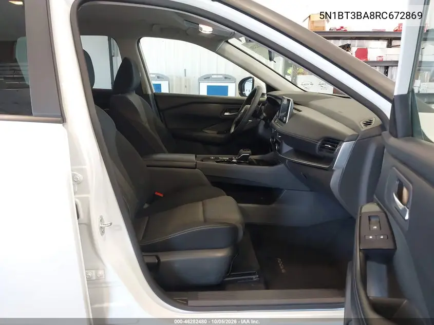 2024 NISSAN ROGUE VIN 5N1BT3BA8RC672869 — фото 5