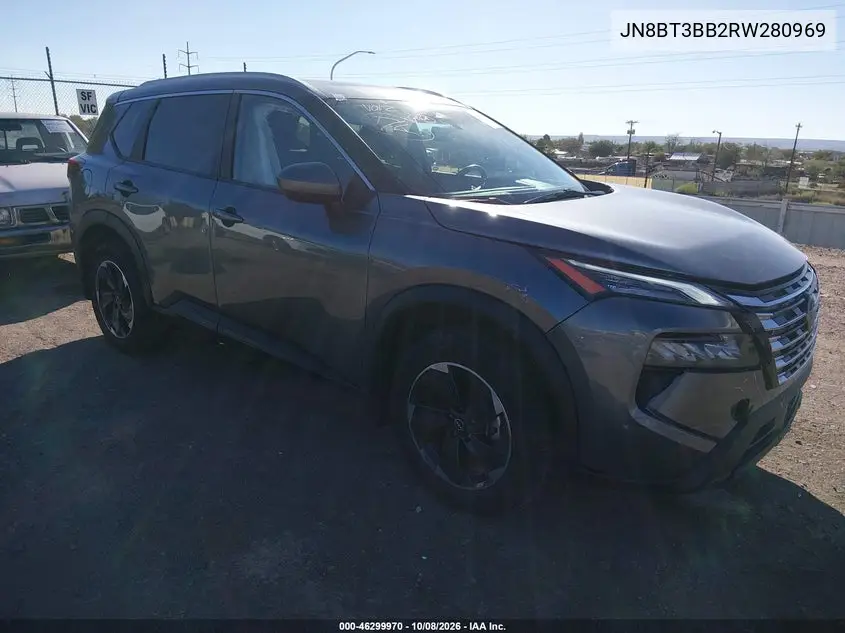 NISSAN ROGUE 2024, VIN JN8BT3BB2RW280969